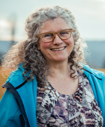 Portrait photographique de l'auteure Maria-Luisa Wenger